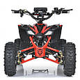 Дитячий квадроцикл Profi HB-EATV08-350-7 із гумовими колесами (червоний колір), фото 4