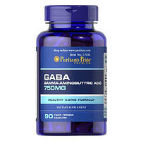 Puritan's Pride GABA 750 mg 90 капс EXP