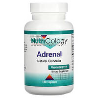 Nutricology Adrenal Natural Glandular 150 рослинних капсул EXP