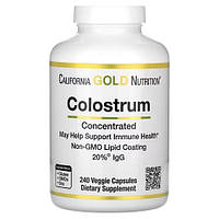 California Gold Nutrition Colostrum 240 рослиниих капсул EXP