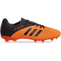 Бутсы футбольные ZOSDON 190127 размер 45 цвет оранжевый-черный hd