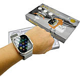 Набір смарт-пристроїв для гаджетів X11 Smartwatch S8 Ultra 2 ремінці навушники Airpods Pro, зарядні пристрої, фото 2