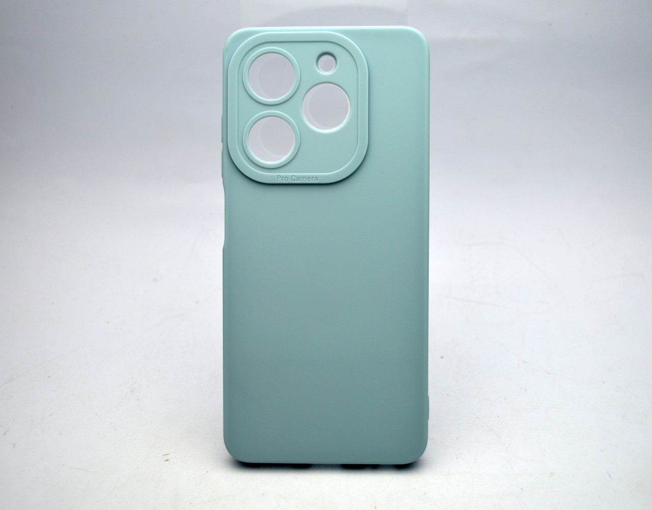 Чохол накладка Silicon Case Full Camera Infinix Smart 8/Smart 8 HD/Hot 40i/Smart 8 Plus Блакитний