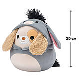 М'яка іграшка Squishmallows 30 см Песик Харріс, фото 3