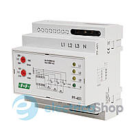Автоматический переключатель фаз PF-451 F&F DIN 16А 3х230V/AC+ N без приоритетной фазы