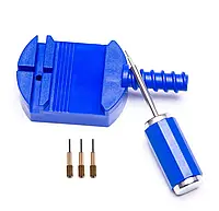 Инструмент для укорачивания браслета на часах. Съемник звеньев браслета. Регулятор длины браслета.