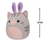 М'яка іграшка Squishmallows 19 см Кішка Таллі, фото 4