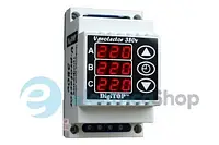 Реле напряжения 3-х фазное DigiTop VP-380V DIN