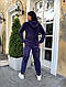 Велюровий жіночий костюм прогулянковий зручний якісний костюм 50 52 54, фото 10