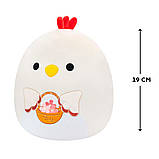 М'яка іграшка Squishmallows 19 см Півник Тод, фото 2