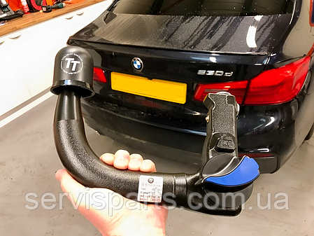 Фаркоп BMW 5 G30 G31 2017- (БМВ 5 G30/G31) швидкоз'ємний на ключах, фото 1