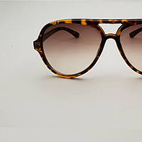Сонцезахисні окуляри авіатори (краплі) Ray Ban (Рей-Бен) унісекс, брендові, стильні, леопардові