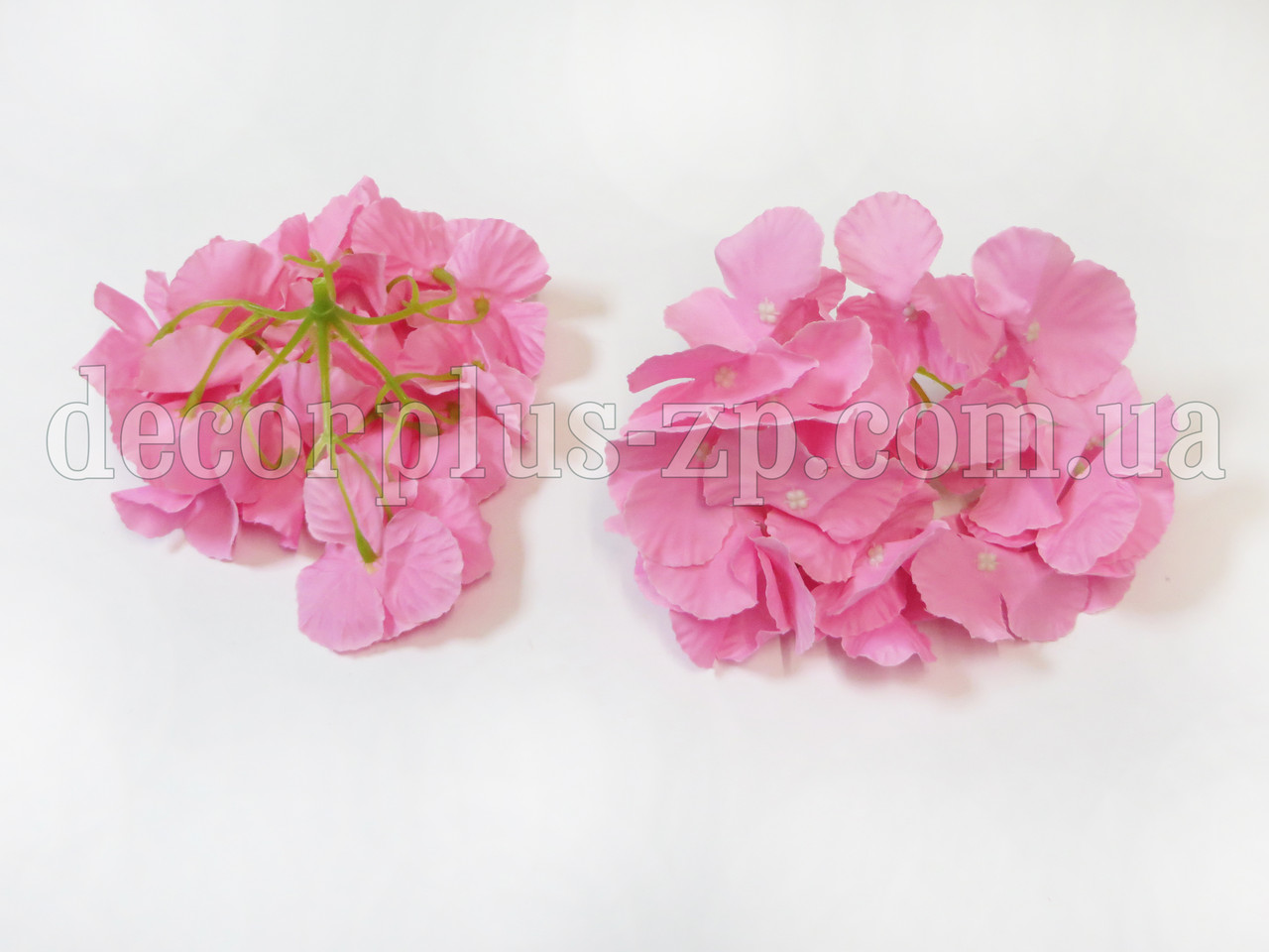 Голова гортензії 16см. Рожева, фото 1