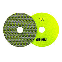 Алмазный гибкий шлифовальный круг BIHUI на липучке №100 (DPP410)