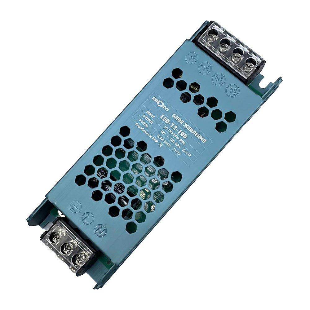 Блок живлення Biom 100 W 12 V 8.3 A IP20 LED-12-100