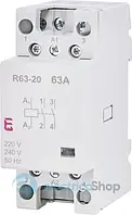 Контактор 2НО, 63А, 230V AC, R 63-20 ETI 2463482, тихий режим