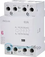 Контактор 4НЗ, 63А, 230V AC, R 63-04 ETI 2463480, тихий режим