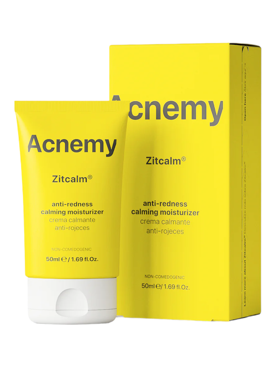 Acnemy Zitcalm Anti-redness Calming Moisturizer Заспокійливий зволожуючий крем проти почервоніння 50 мл, фото 1