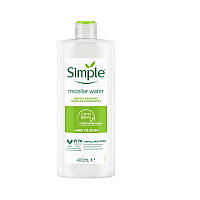 Міцелярна вода Simple Micellar Water Vitamin B3+C 400 мл (8710908371509)