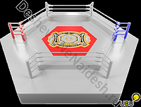 Клетка Октагон Арена 6 х 6 Ринг для ММА MMA АРБ бокса мешок самбо смешанных единоборств кикбоксинга ko-16
