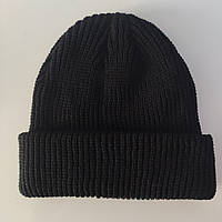 Детская шапка черного цвета код 9814