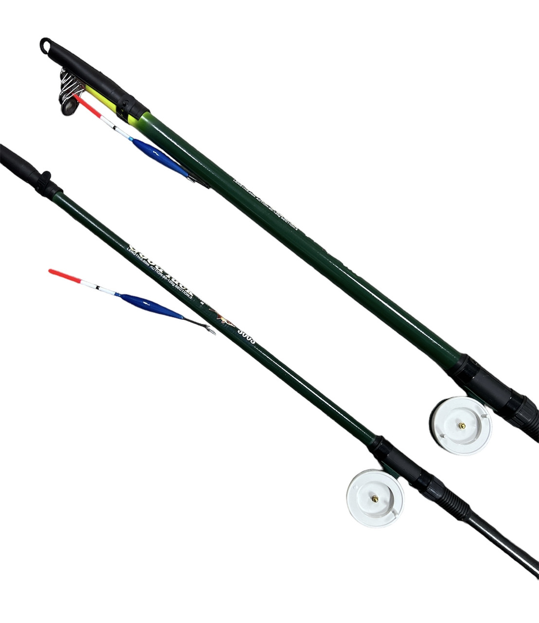 Вудка поплавцева Карась 3 м у зборі +котушка, фото 1