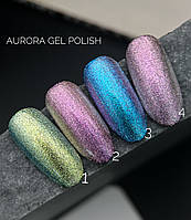 Гель-лак Crooz Aurora Gel Polish (з ефектом втирання) №2, 8 мл