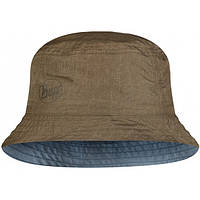 Двусторонняя панама Buff Travel Bucket Hat, S/M (Zadok Blue/Olive)