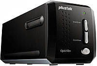 Сканер Plustek OpticFilm 8200i Ai (7200dpi,48bit,LED,Ai Studio 8,плівковий слайд-сканер,чорний)