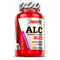 Жиросжигатель Amix Nutrition ALC with Taurine & Vitamin B6, 120 капсул EXP