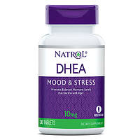 Стимулятор тестостерона Natrol DHEA 10 mg, 30 таблеток EXP