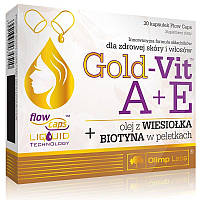 Витамины и минералы Olimp Gold-Vit A+E, 30 капсул EXP