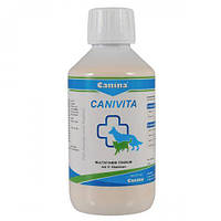 Витаминизированный тоник Canina Canivita для кошек и собак, с быстрым эффектом, универсальный, 250 мл LE