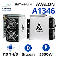 Asic Avalon A1346 110 TH/s, майнер цифровой валюты, Bitcoin miner