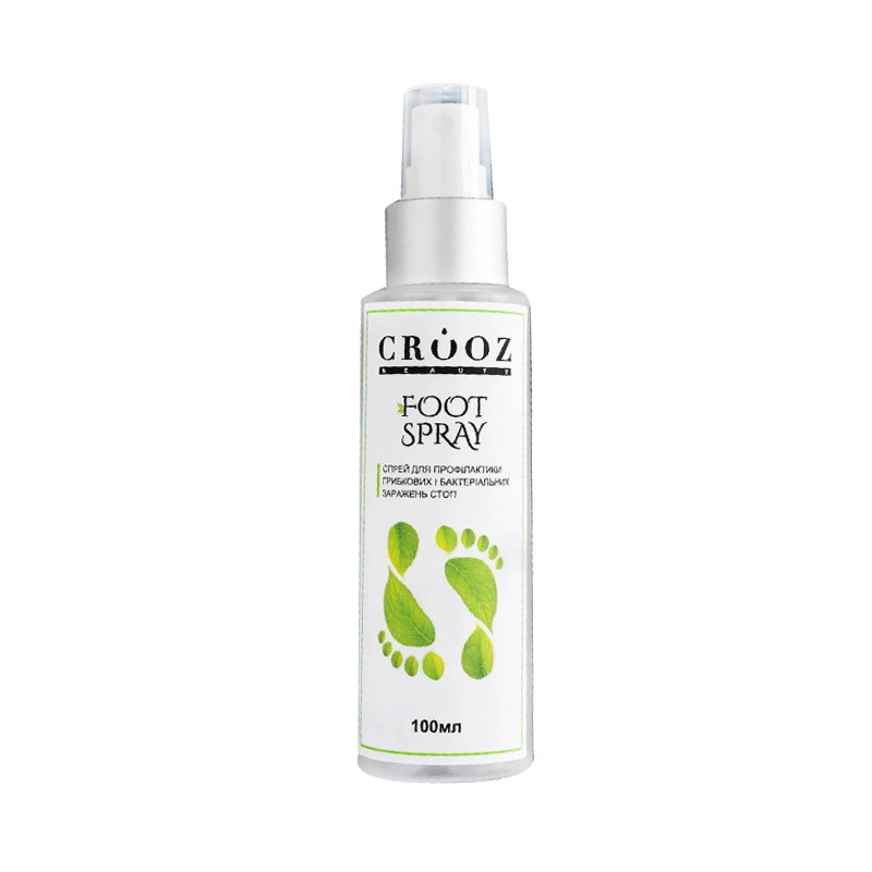 Спрей Для ніг Crooz Foot Spray протигрибковий, антибактеріальний, 100мл.