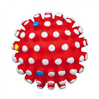 Игрушка Trixie Мяч игольчатый с пискавкой для собак, d:10 см LE 140826-99