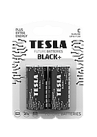 TESLA BATTERIES C BLACK+/6712 (LR14 / BLISTER FOIL 2 шт)