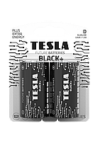 TESLA BATTERIES D BLACK+/6729 (LR20 / BLISTER FOIL 2 шт)