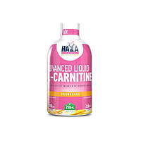Жиросжигатель Haya Labs Advanced Liquid L-Carnitine 1000 mg, 500 мл Апельсин EXP