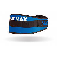 Пояс для тяжелой атлетики MAD MAX MFB 421, Blue S EXP