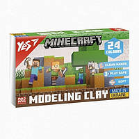Пластилін Yes Minecraft 24 кольори 480г