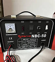 Мощная трансформаторное зарядное устройство для аккумулятора авто Narva NBC-50 (20AH-250AH, 12/24V, 40 А)