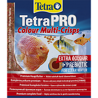 Корм Tetra PRO Colour Multi-Crisps для аквариумных рыб, для яркой окраски, 12 г (чипсы) LE 138718-99