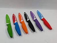 DSNN Набор из 6 разноцветных кухонных ножей для стейка, острый нож для барбекю на открытом воздухе
