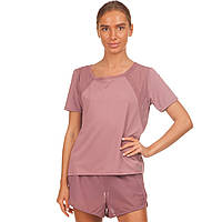 Комплект спортивный женский (шорты и футболка) V&X TX1173-DK1174 размер L цвет лиловый kl