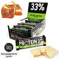 Батончик GoOn Protein 33% БЛОК, 25*50 грамм Соленая карамель EXP