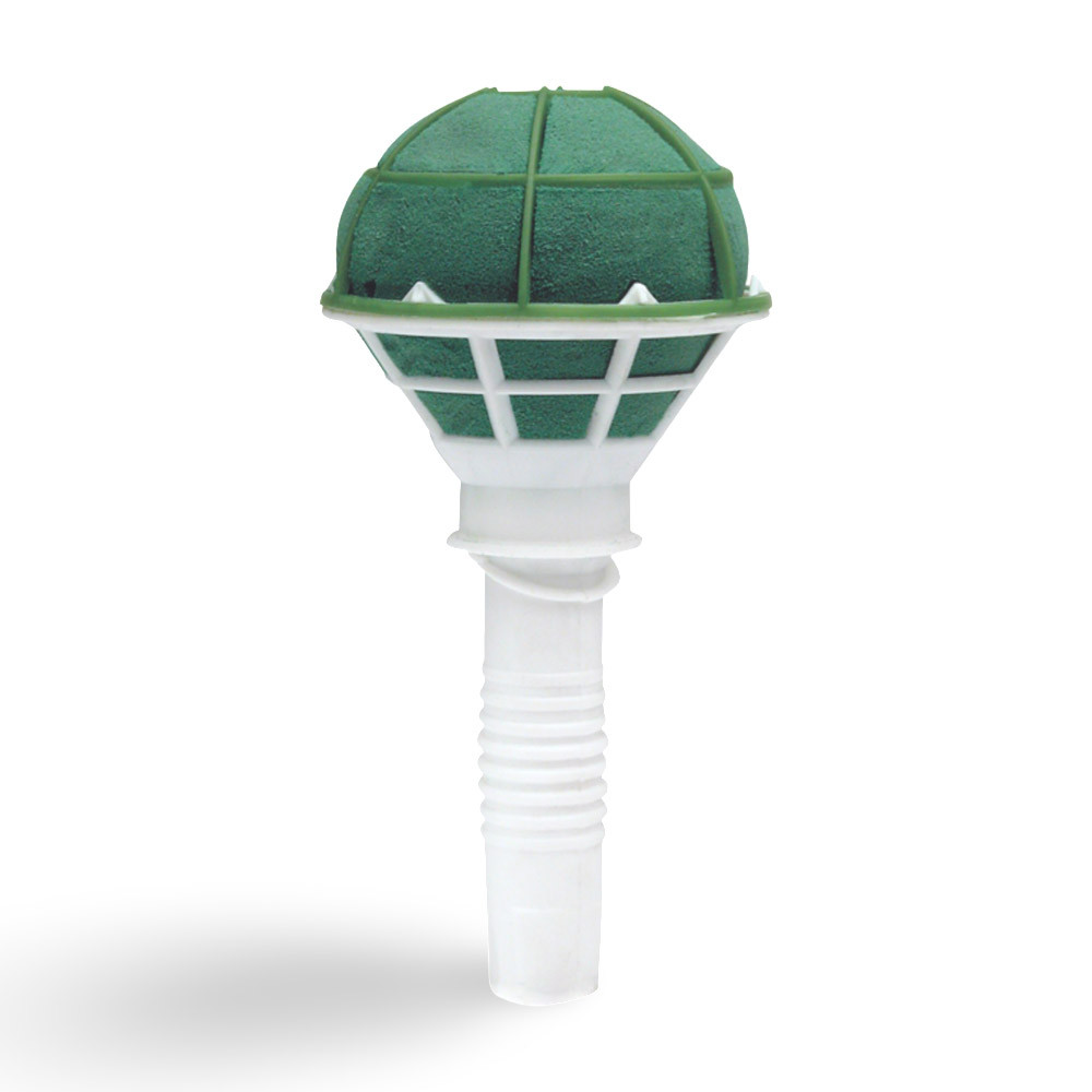 Піна флористична "портбукетниця/мікрофон" 17,5 см Victoria, фото 1