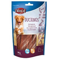 Лакомство Trixie Premio Duckinos для собак, с уткой, 80 г LE 141655-99