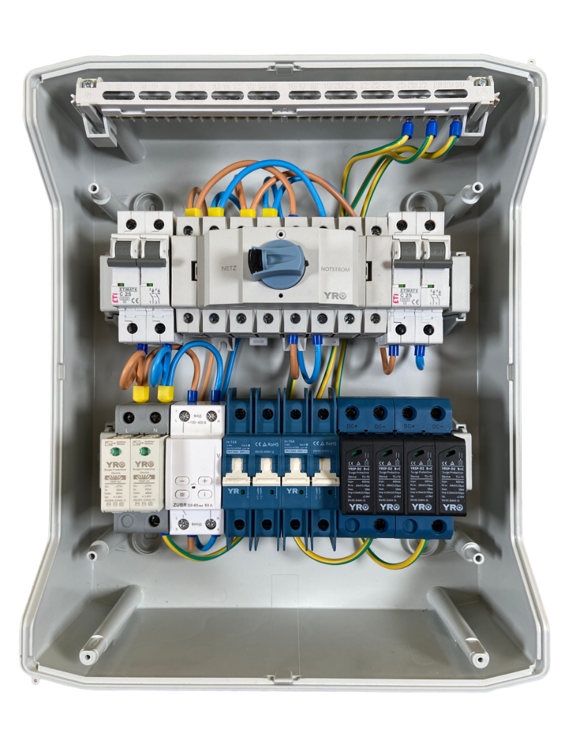 Комплект захисту для сонячної станції 3-6 кВт на 2 MPPT, фото 1