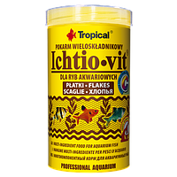 Сухой корм Tropical Ichtio-Vit для всех аквариумных рыб, 100 г (хлопья) LE 138979-99